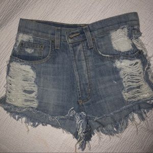 Carmar denim shorts size 24